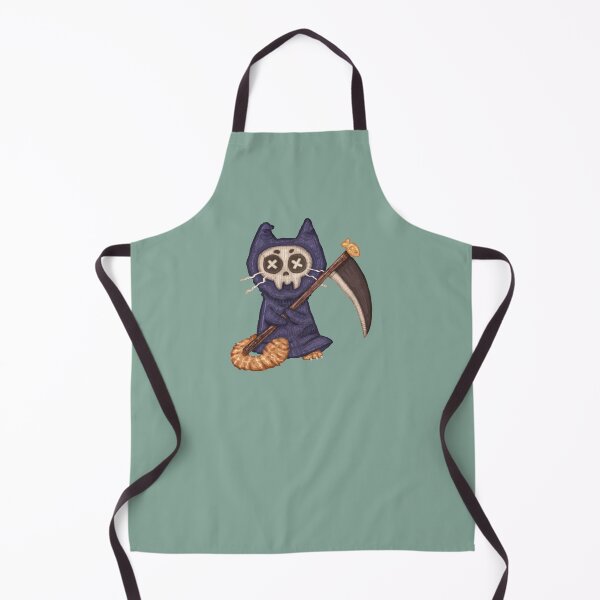 Item preview, Orange Cat The Grim Reaper designed and sold by baxilur.