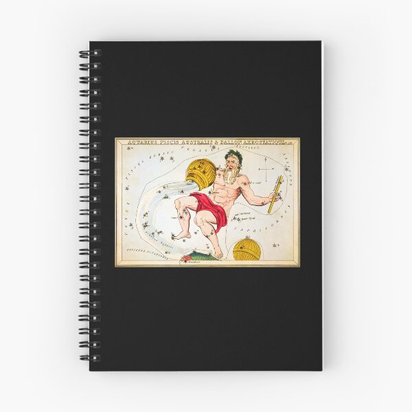 Item preview, Aquarius Zodiac Sign (Vintage) designed and sold by Hoorahville.