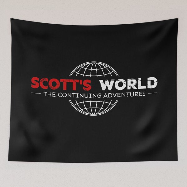Item preview, SCOTT'S WORLD – The Continuing Adventures designed and sold by Sir Meow Meow.