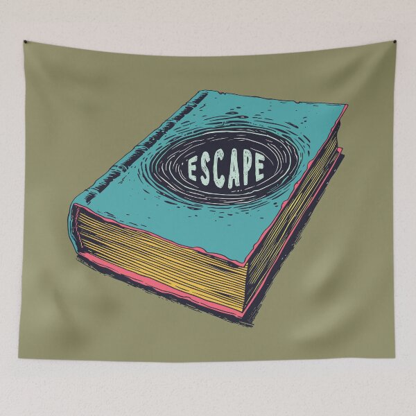 Item preview, Fantasy Book - Escape From Reality designed and sold by ArtemMKV.