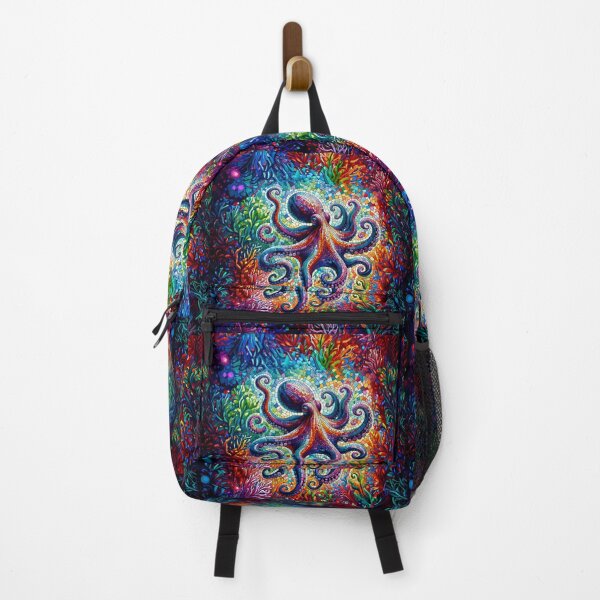 Item preview, Kaleidoscope Octopus - Colorful Mosaic designed and sold by FEBRICAST.