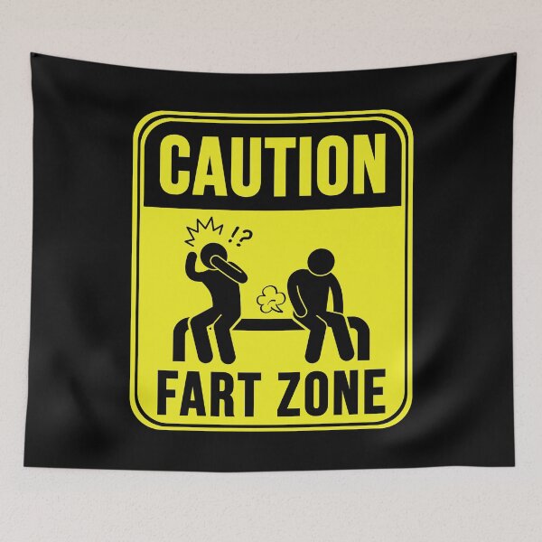 Item preview, Fart Zone designed and sold by MarkMySign.