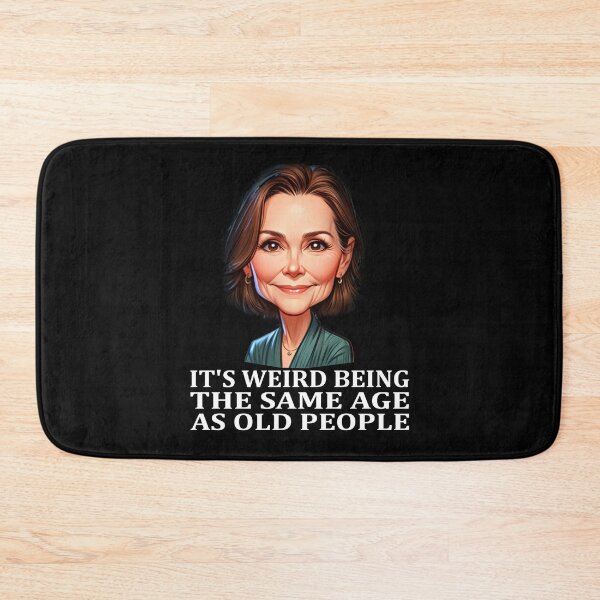 Item preview, It's Weird Being The Same Age As Old People Tee | Funny Aging Vintage Style Women Apparel designed and sold by irek07.