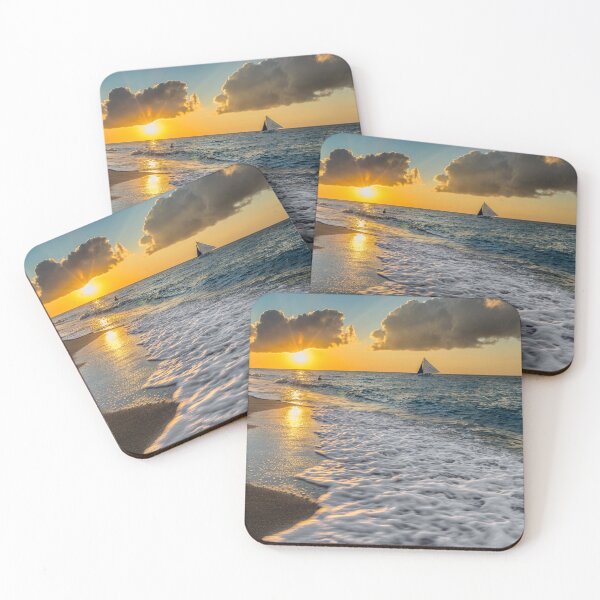 Item preview, Sunset Puka Beach Boracay Philippines designed and sold by AJEvans.