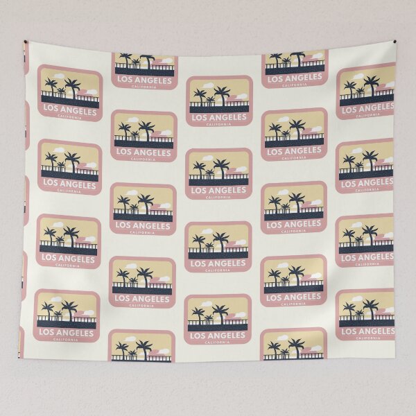 Item preview, Los Angeles Plate designed and sold by lollydesigned.
