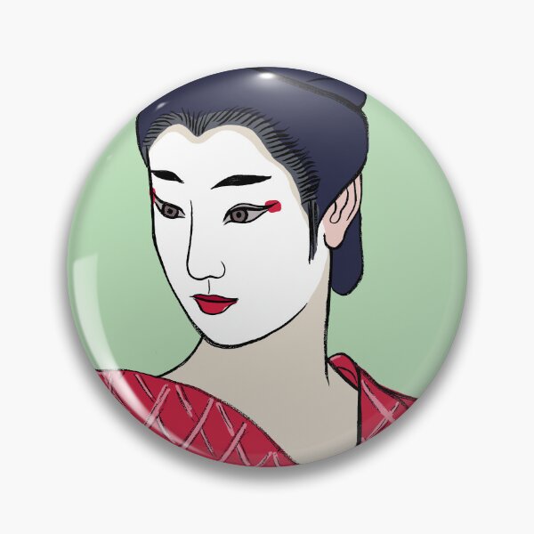 Item preview, Japanese Pop Art Geisha 4 - Hanaryō - Cutlooseart Illustration By Peter Taylor Ward designed and sold by cutlooseart.