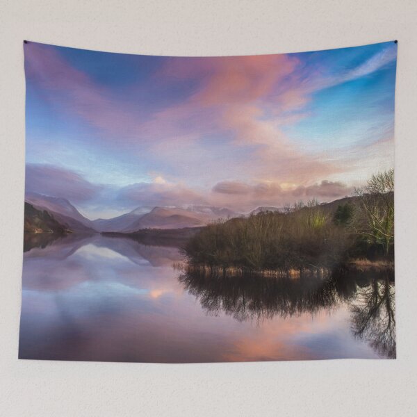 Item preview, Lake Padarn Llanberis Sunset designed and sold by AJEvans.