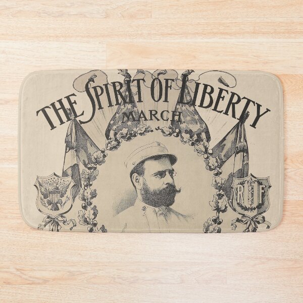 Item preview, The spirit of Liberty, John Philip Sousa. Vintage Sheet Music cover. (Restored). HIGH DEFINITION designed and sold by MINDTHECHERRY.