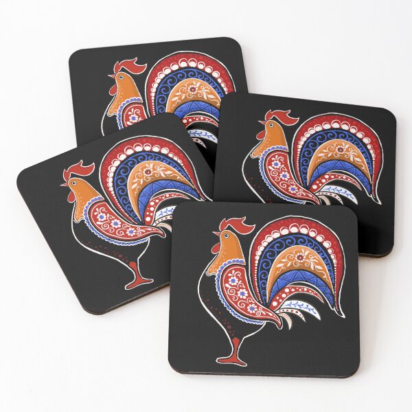 Item preview, Easter, folk, portuguese rooster designed and sold by Hennagirl.