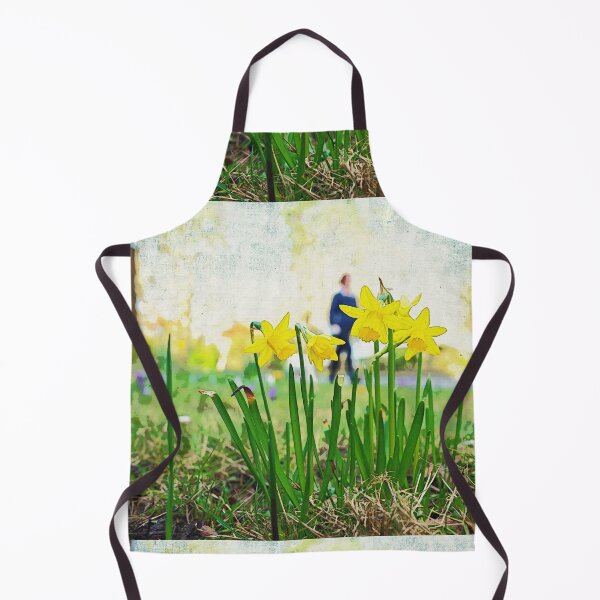 Item preview, Daffodil flowers rustic watercolor look designed and sold by santoshputhran.