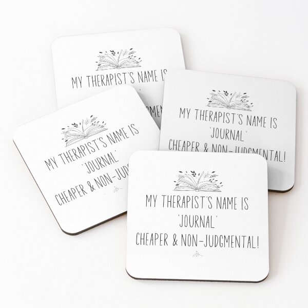 Item preview, Therapy Journal designed and sold by OrganizeMe.