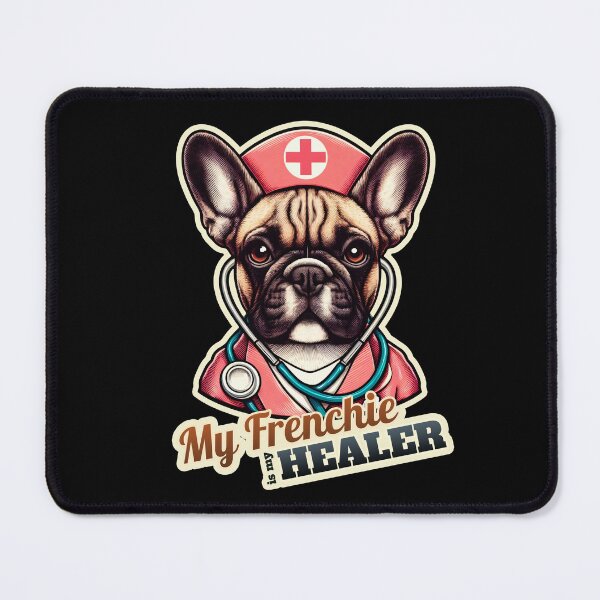 Item preview, French bulldog, Frenchie nurse designed and sold by ThisDress.