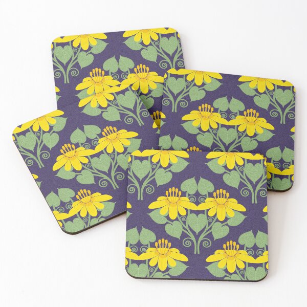 Item preview, Lesser Celandine 4 Floral Sunshine designed and sold by Carina Parry Studios.