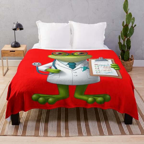Item preview, Funky Frogs Doctor designed and sold by joyfulcow.