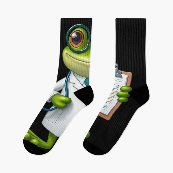 Item preview, Funky Frogs Doctor designed and sold by joyfulcow.