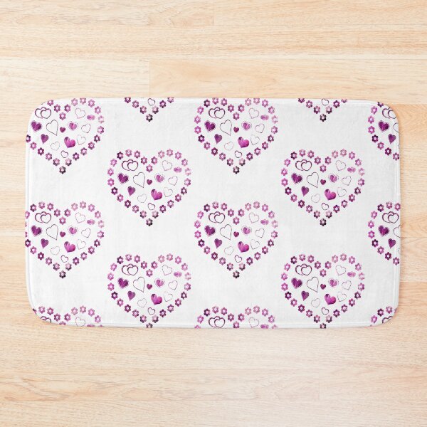 Item preview, Amethyst Love Hearts and Flowers designed and sold by TigsArts.