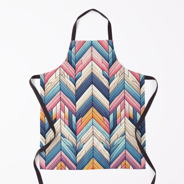Item preview,  Herringbone Pattern - Blue , Pink and White Pattern ; Pattern,  Chevron designed and sold by PatternInArt.