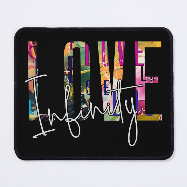 Item preview, Love Infinity -Valentine Day Gifts - Abstract Art background designed and sold by ShreecreatE.