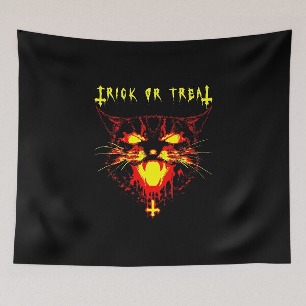 Item preview, Halloween cat designed and sold by OldschoolCrew.