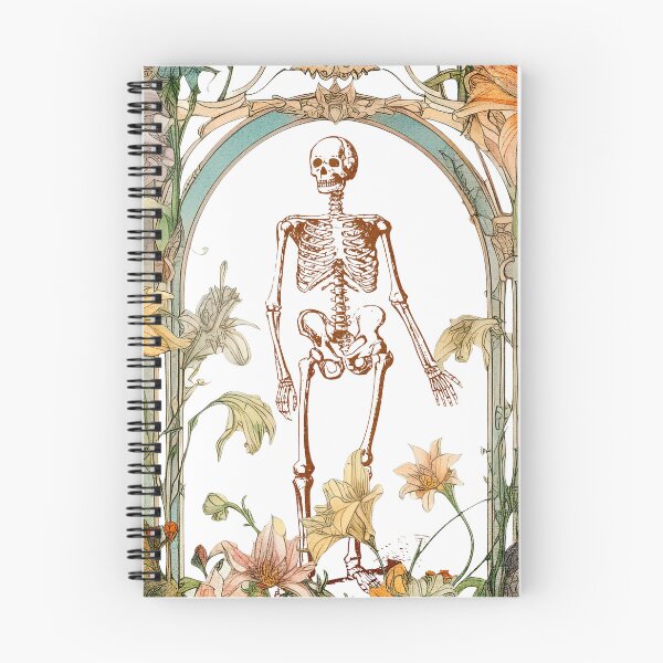 Item preview, Skeleton in the flower gate designed and sold by ShirtSensation.