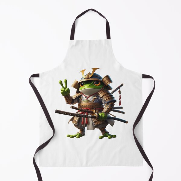 Item preview, Funky Frogs Samurai designed and sold by joyfulcow.