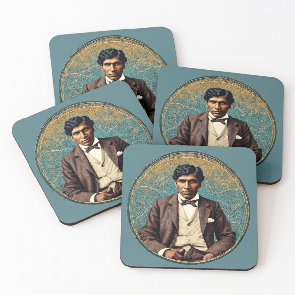 Item preview,  Srinivasa Ramanujan Vintage Portrait designed and sold by Cyrensea.