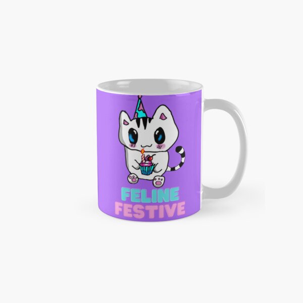 Item preview, Feline Festive designed and sold by Purrfect 4u - Cat inspired designs.
