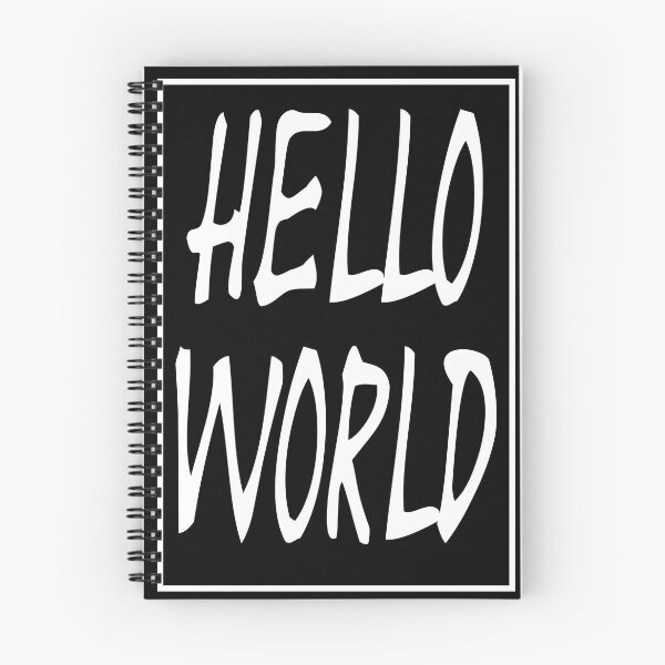 Item preview, Hello World designed and sold by KitzArt.