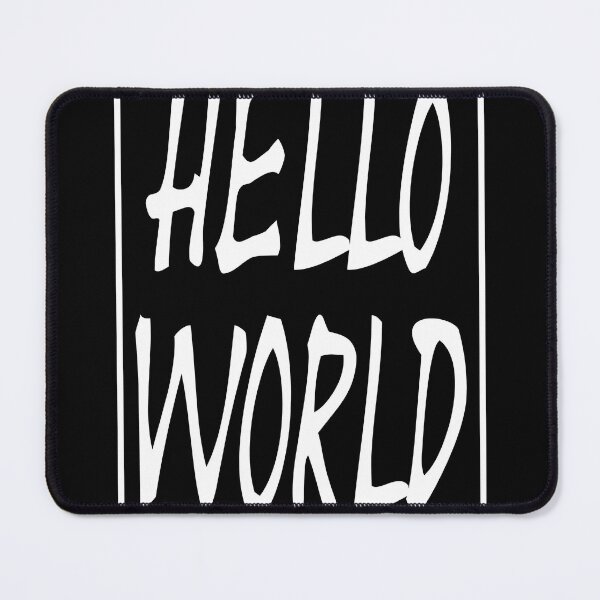 Item preview, Hello World designed and sold by KitzArt.