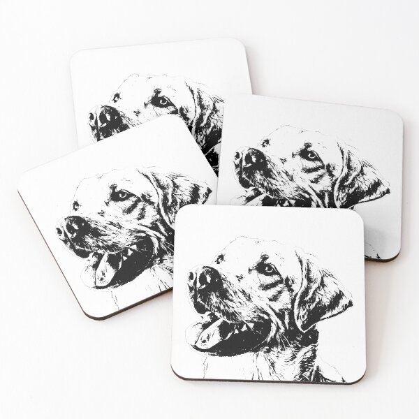 Item preview, Man’s Best Friend - Labrador Silhouette  designed and sold by rossartstudio.