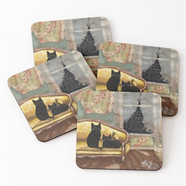 Item preview, Urbex Cats no.3 designed and sold by KilkennyCat Art.
