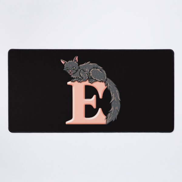 Item preview, cat on letter E designed and sold by jkrphoto.