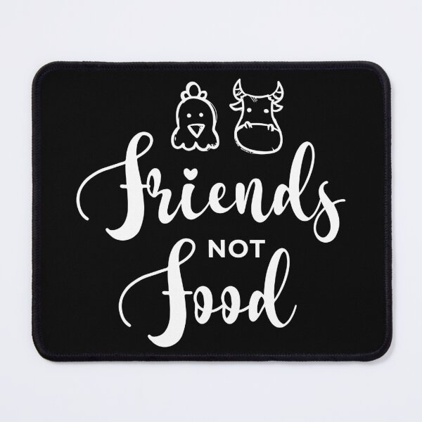 Item preview, Friends Not Food Vegetarian Vegans designed and sold by Turie.