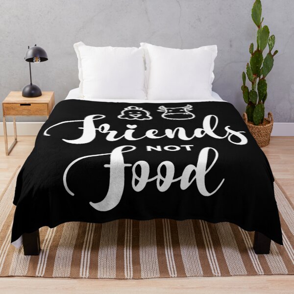 Item preview, Friends Not Food Vegetarian Vegans designed and sold by Turie.