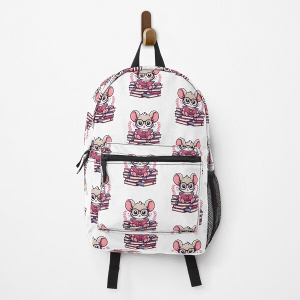 Item preview, Back to school cute mouse reading books designed and sold by Culmika.
