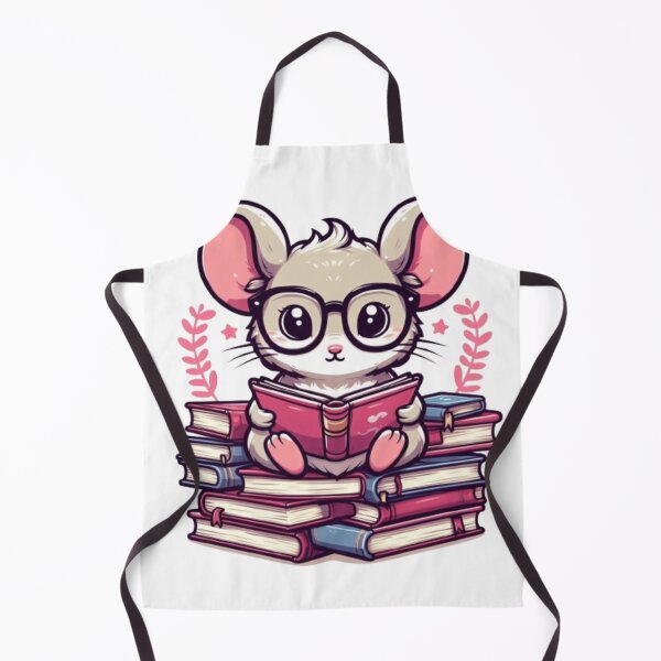Item preview, Back to school cute mouse reading books designed and sold by Culmika.