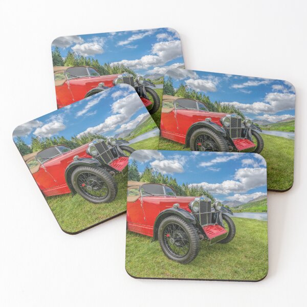 Item preview, MG Vintage Car in Snowdonia Wales designed and sold by AJEvans.