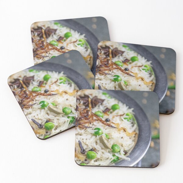 Item preview, Arroz Pilau con Guisantes y Cebolla Frita | Cocina india designed and sold by Shafiq Khan.