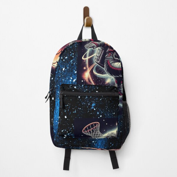 Item preview, Astronaut playing basketball in space designed and sold by asbno19.