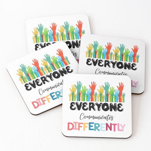 Item preview, Everyone Communicates Differently  designed and sold by ColourTrials.