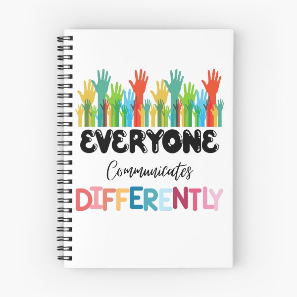 Item preview, Everyone Communicates Differently  designed and sold by ColourTrials.