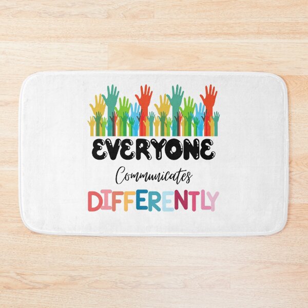 Item preview, Everyone Communicates Differently  designed and sold by ColourTrials.