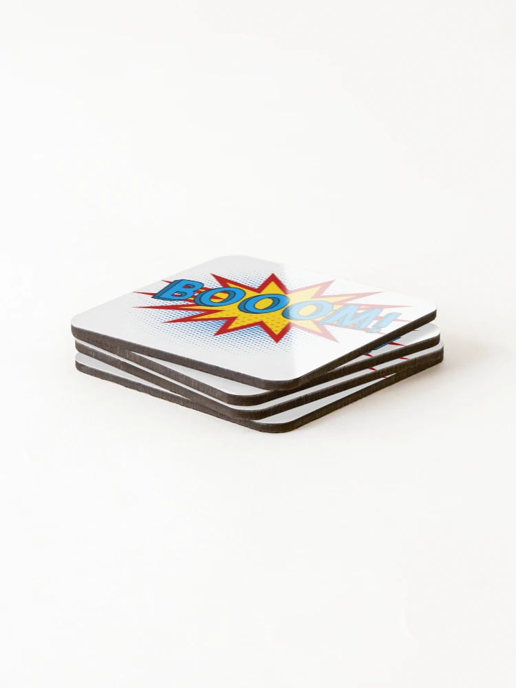 Thumbnail 4 of 5, Coasters (Set of 4), BOOOM! designed and sold by Ramon-MS.