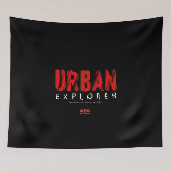Item preview, Text Urban Explorer designed and sold by BuildingHacking.