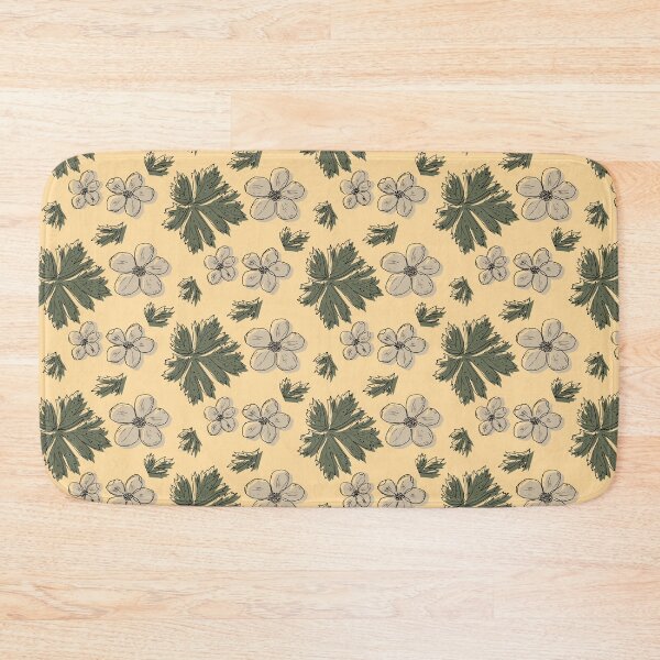Item preview, Anemone sylvestris floral vector pattern designed and sold by Aeterna Prints.