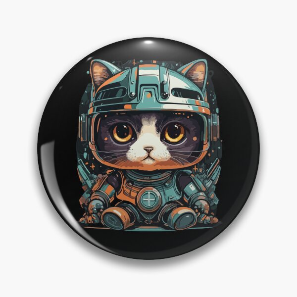 Item preview, Futuristic Cat Graphic designed and sold by PetSafari.