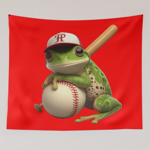 Item preview, Funky Frogs Baseball designed and sold by joyfulcow.
