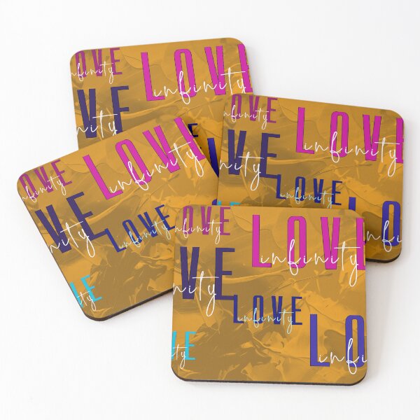 Item preview, Love Infinity -Valentine Day Gifts - Abstract Art background designed and sold by ShreecreatE.