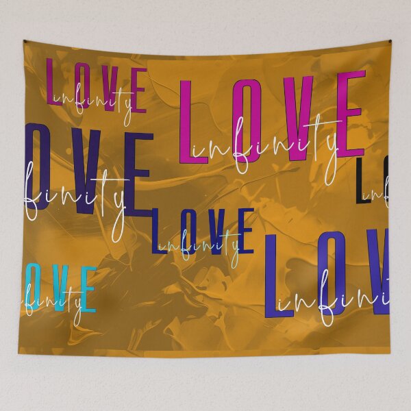 Item preview, Love Infinity -Valentine Day Gifts - Abstract Art background designed and sold by ShreecreatE.