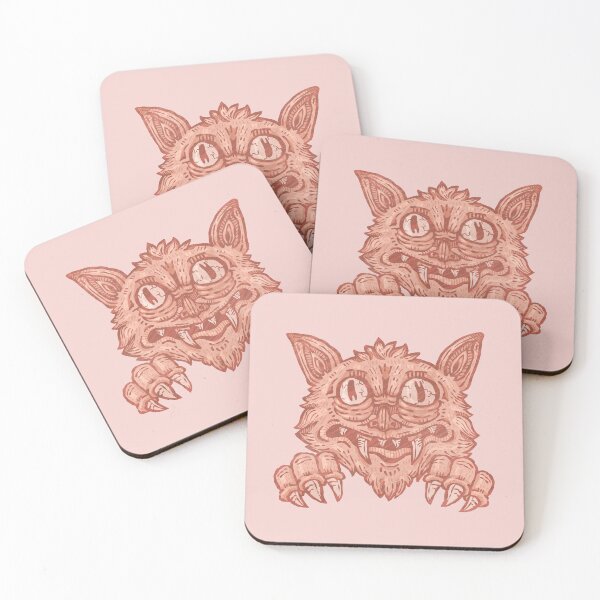 Item preview, Pink Bat Monster designed and sold by baxilur.